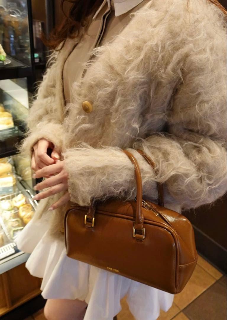 THE TOE 新品未開封ハンドバッグ　ブラウン