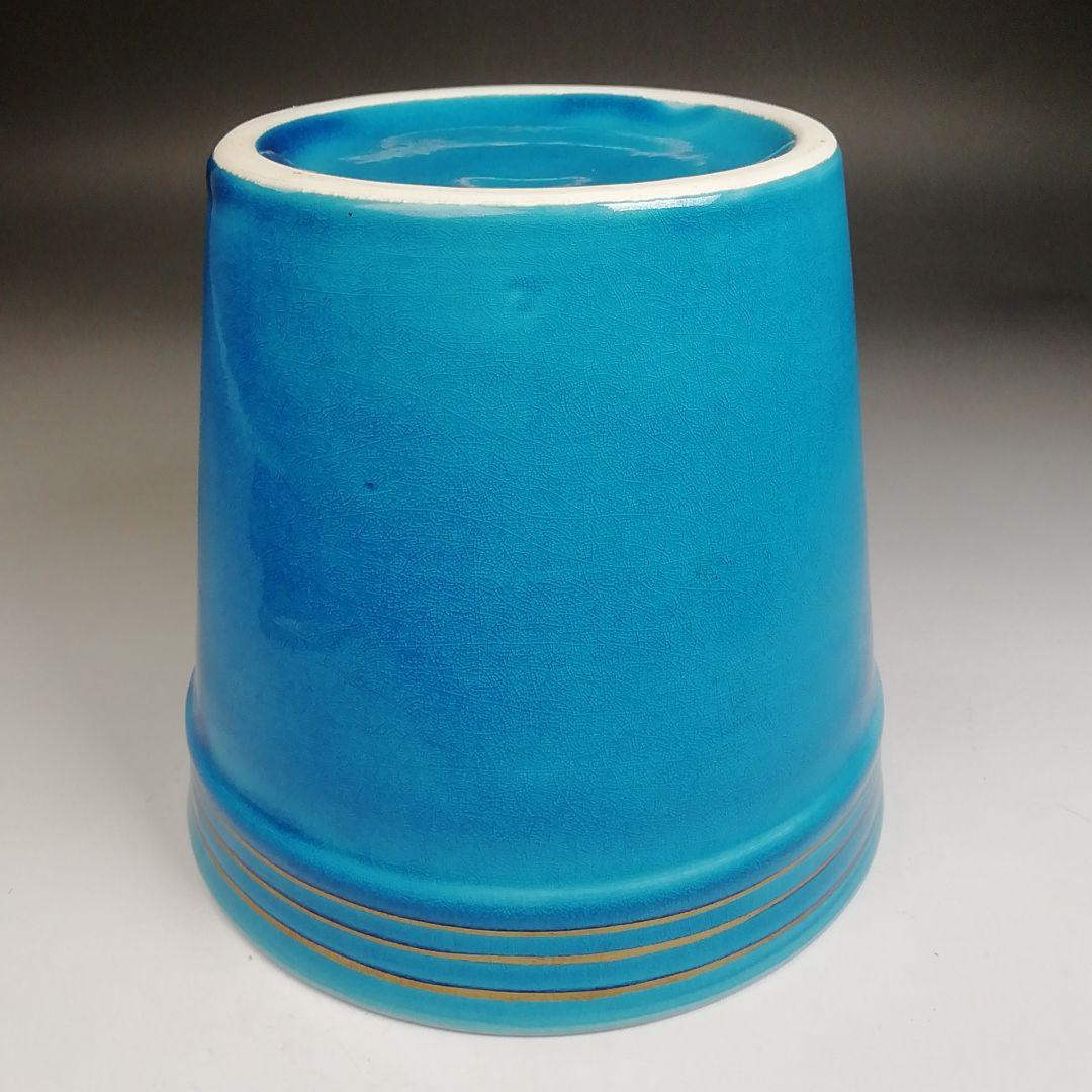 Ｔ９５４　水指　『土耳古　末広水指』『瑞豊 造』　共箱　茶道具