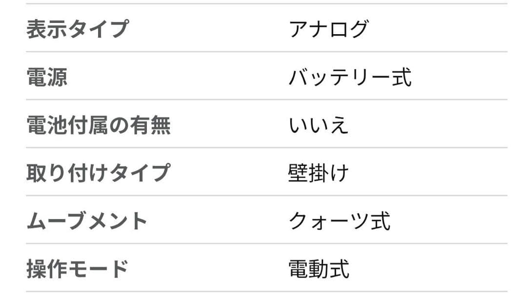 早い者勝ち！未開封⭐︎Panasonic 掛時計 TCAF11041 白色