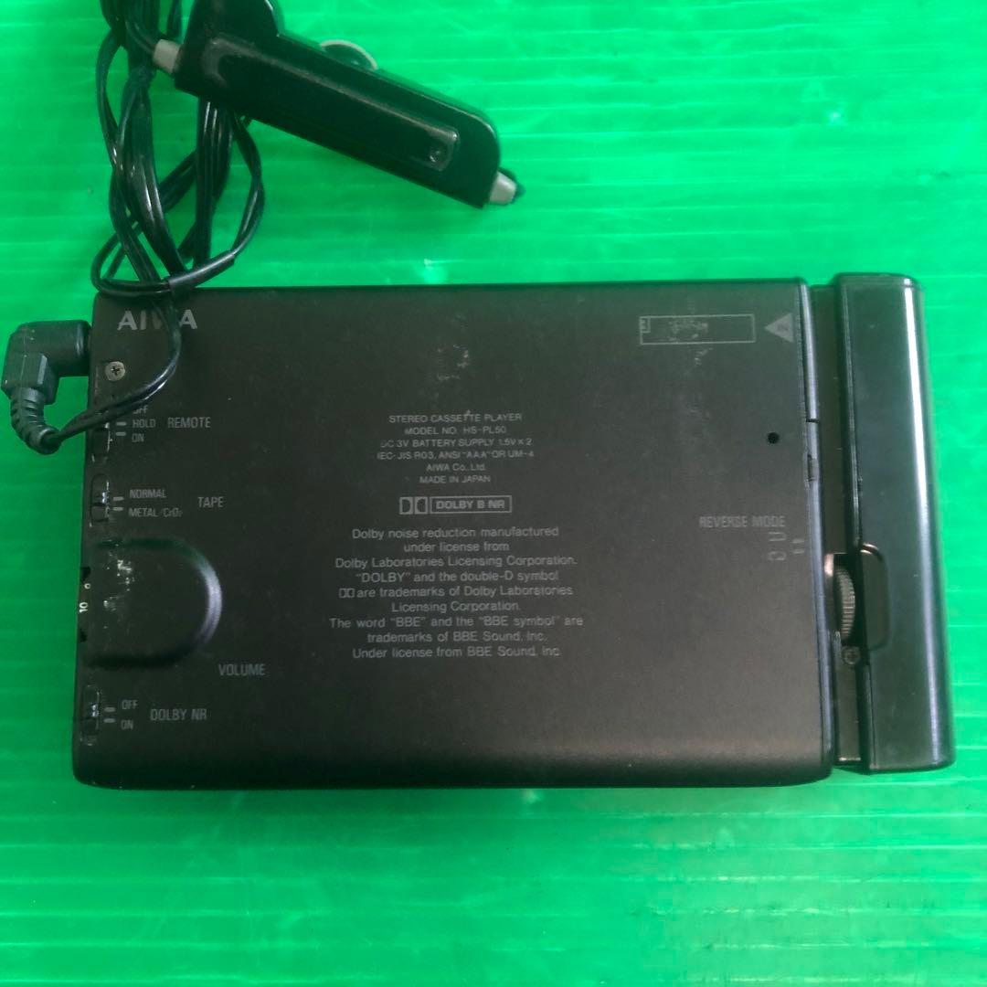 AIWA カセットプレーヤー HS-PL50 動作未確認 現状渡し