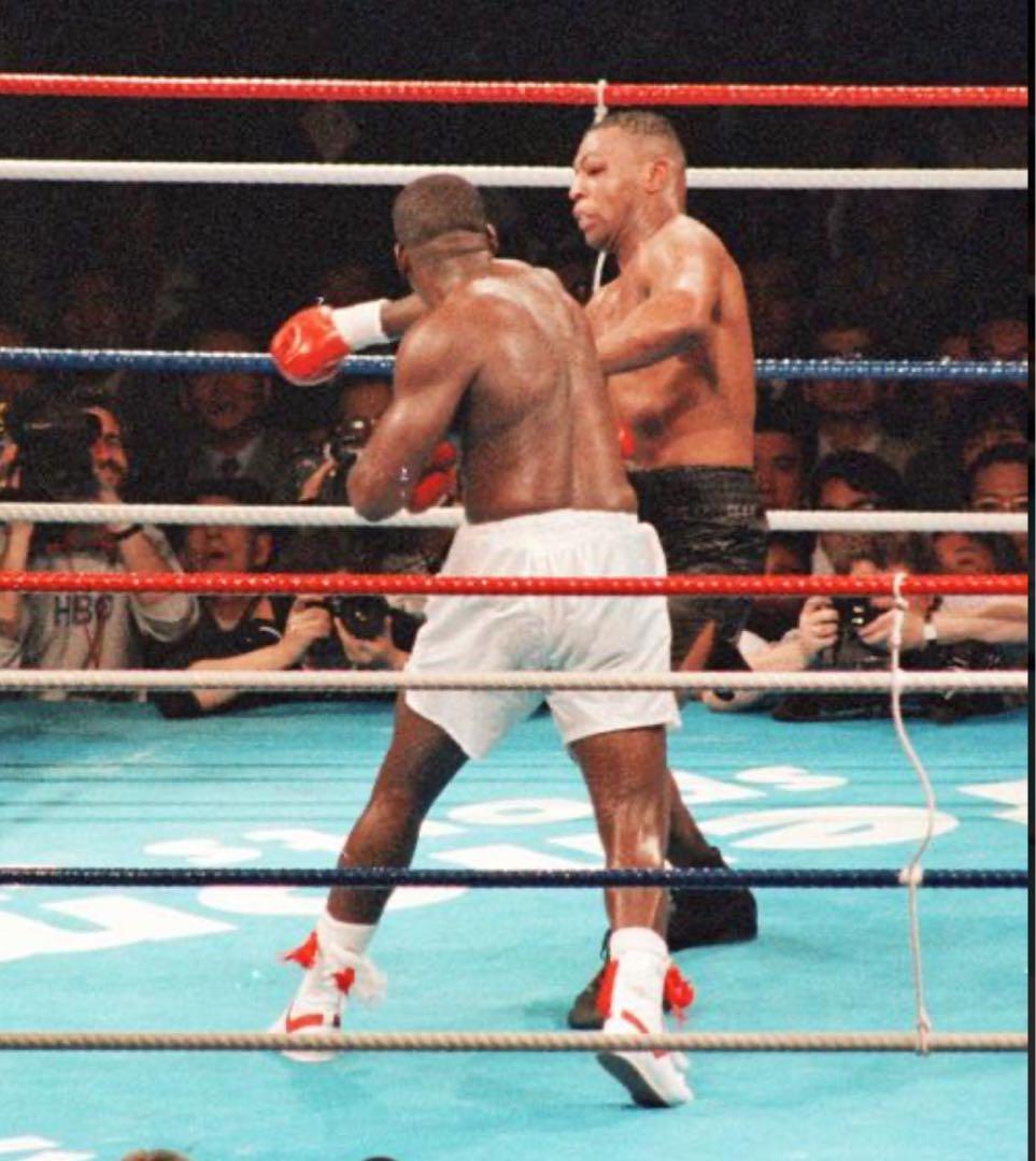 ボクシング　タイソンvsダグラス　世紀の大番狂わせ　東京ショック‼️ 土産ポスター