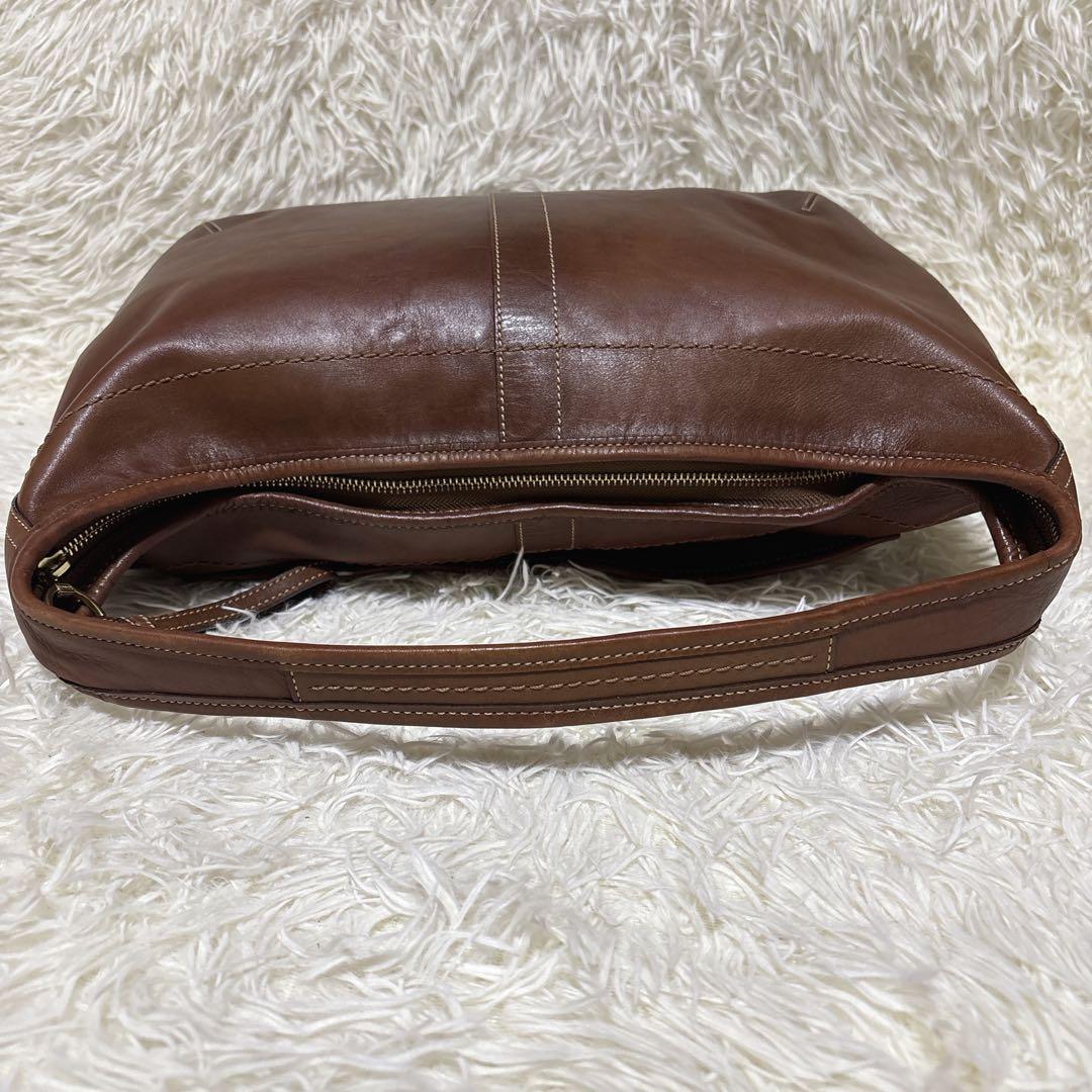 COACH ワンショルダーバッグ レザー 肩がけ ターンロック ホーボー