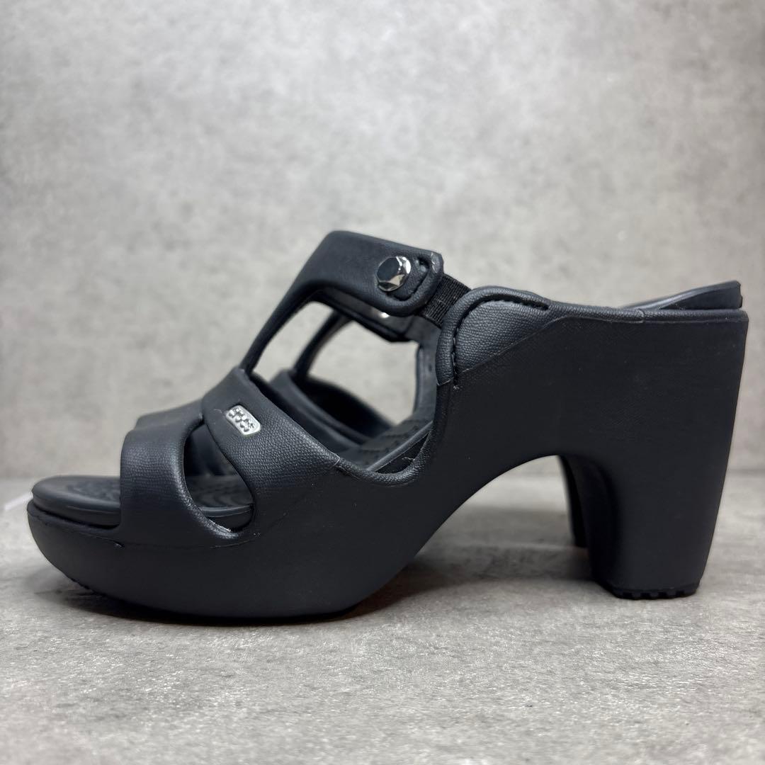 展示品未使用！Crocs Cyprus クロックス サイプラス ヒールサンダル