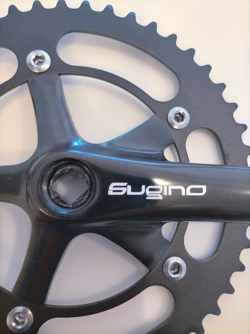 FUJI TRACK ARCV スギ ノ クランクセット 48T　165mm