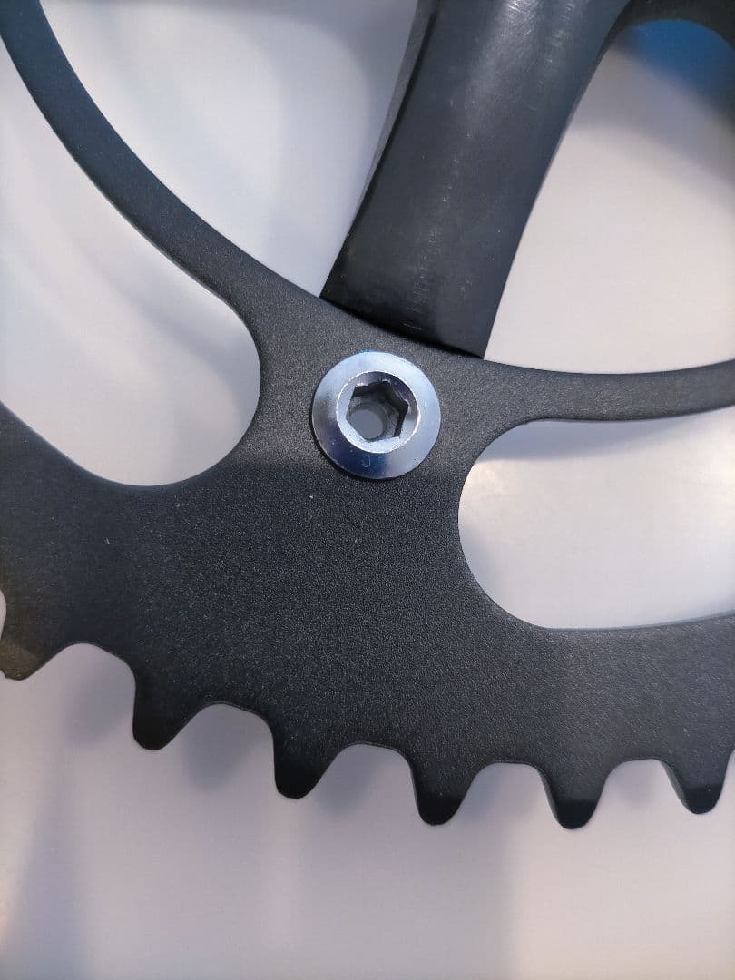 FUJI TRACK ARCV スギ ノ クランクセット 48T　165mm