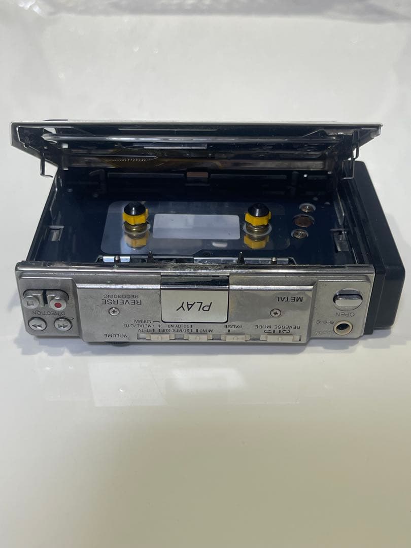 SONY CDプレーヤーとSONY、AIWAカセットプレイヤーのセット　ジャンク