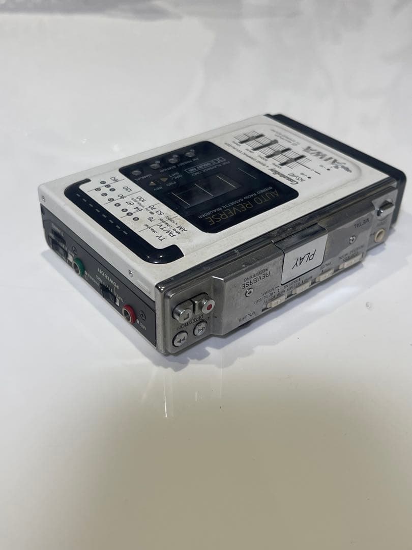 SONY CDプレーヤーとSONY、AIWAカセットプレイヤーのセット　ジャンク