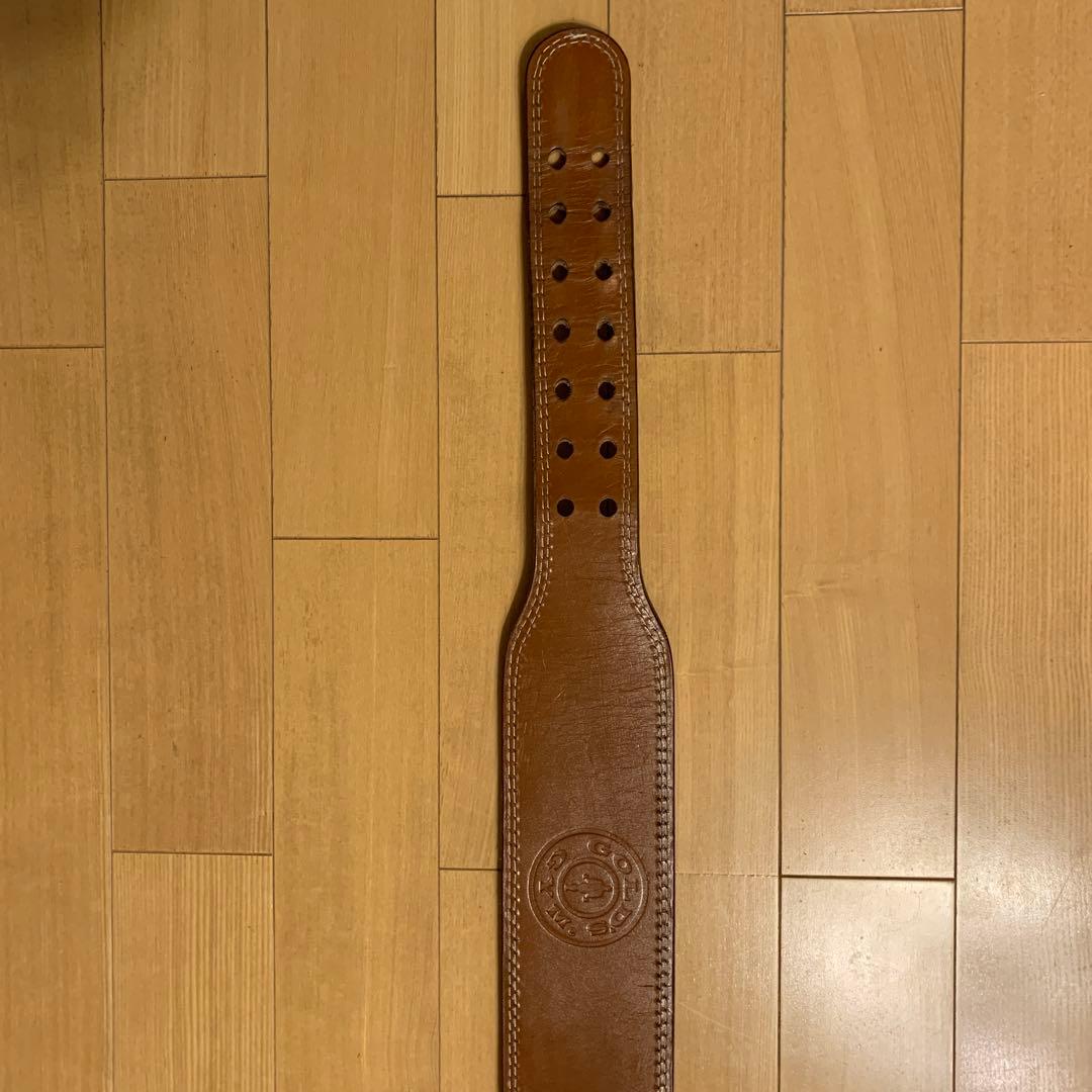 GOLD'S GYM プロレザーベルト Sサイズ