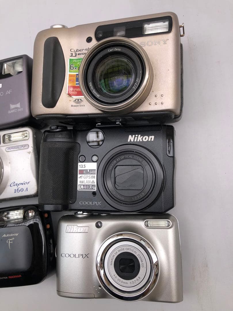 Nikon COOLPIX P6000などまとめて6台(D200)