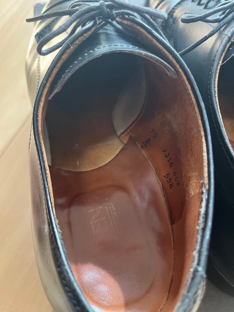 y*n様 Alden オールデン　カーフ　ストレートチップ　ブラック　9.5