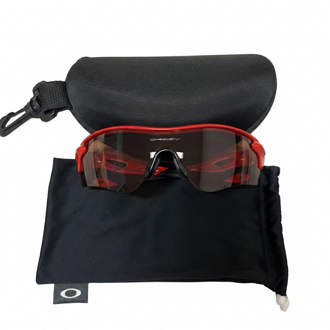【激レア】赤×金OAKLEY オークリー RADAR LOCK レーダーロック