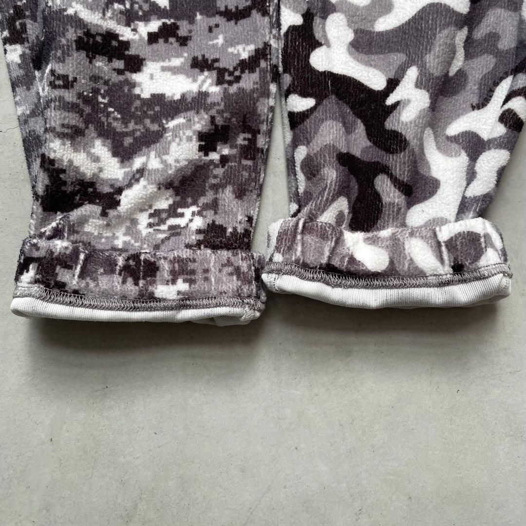 パーリーゲイツ ダブルラッセル マルチカモプリントパンツ 裾リブ ジョガーパンツ