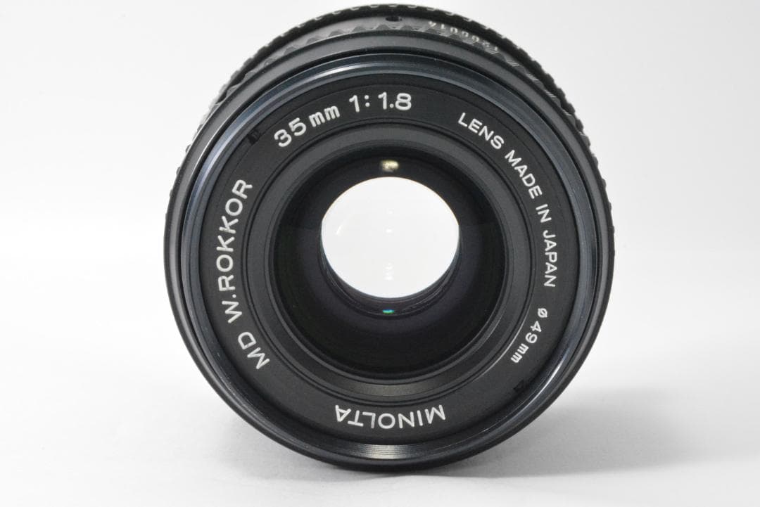 ■ 美品 ■ミノルタ　MINOLTA MD W.ROKKOR 35mm F1.8