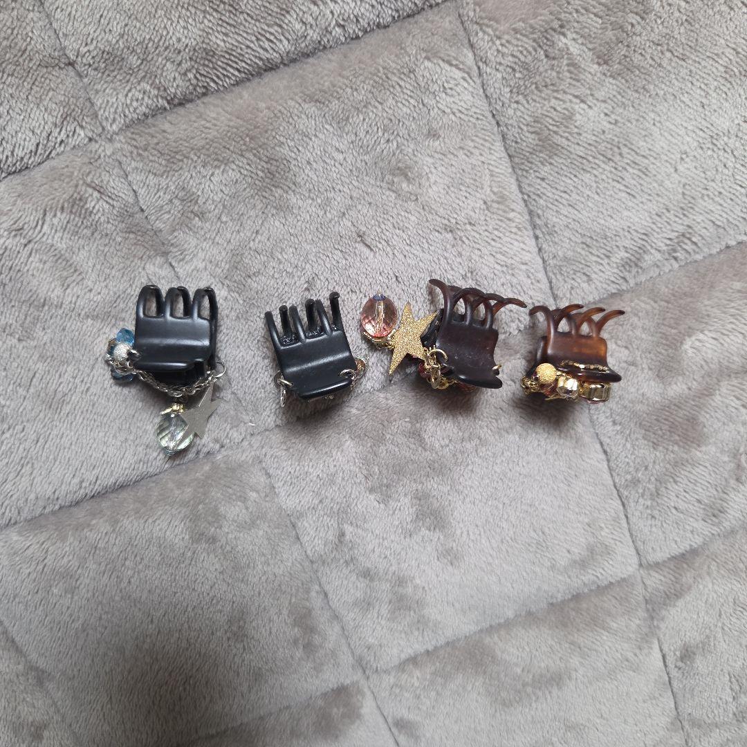 コンプレックスビズ　ヘアクリップ　4個セット　美品