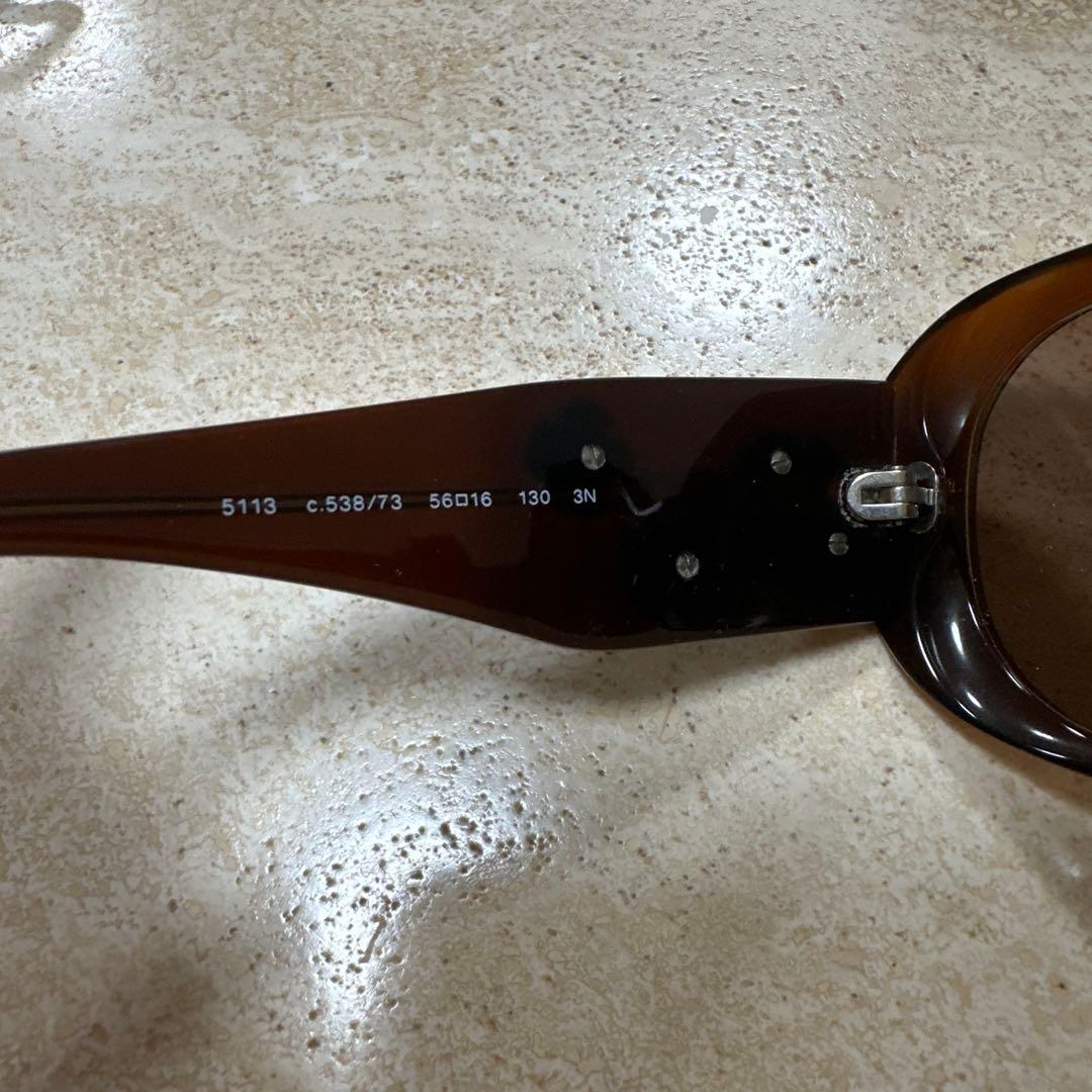 CHANEL フラワーモチーフ サングラス