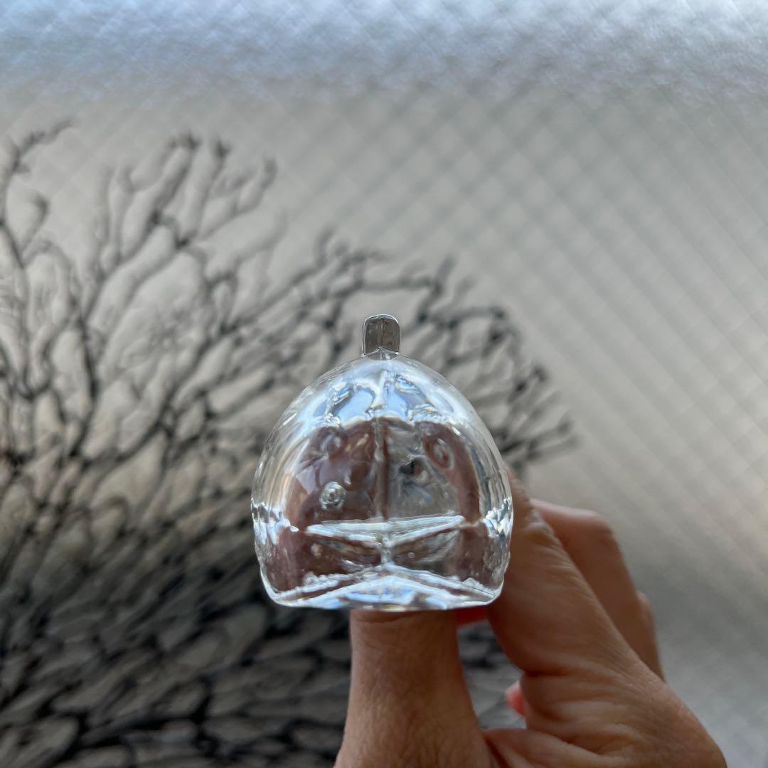 骨董　時代ガラス　珍品　魚型プレス　金平糖瓶？　文鎮？　用途不明　ウランガラス