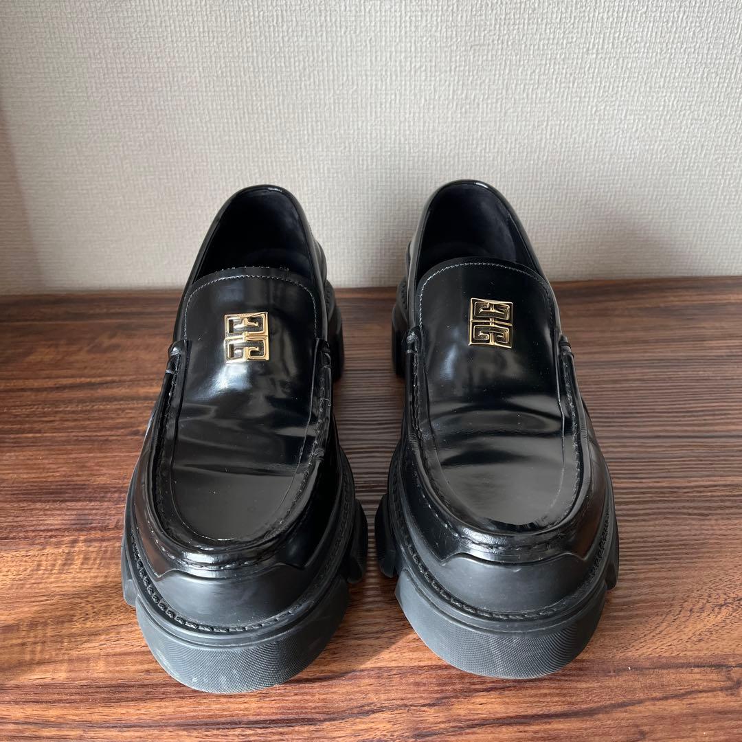 【美品！！】GIVENCHY TERRA LOAFERS ブラック サイズ37