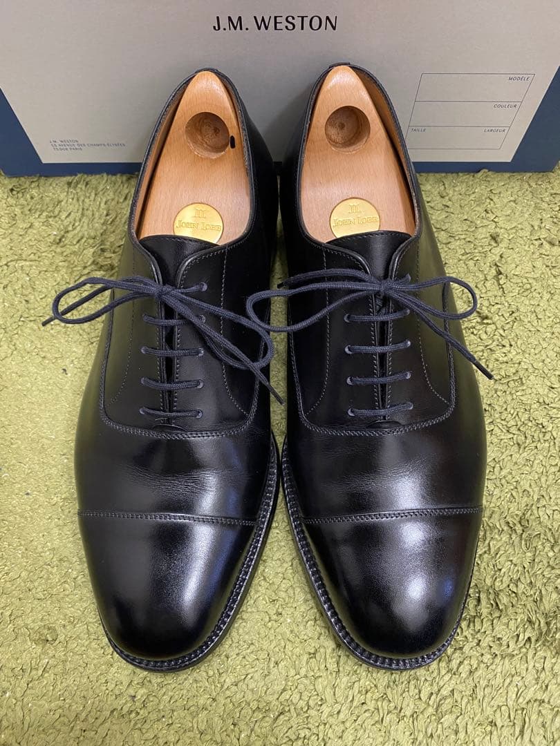 靴 J.M.WESTON / 300 / Cap toe oxford / 6.5F