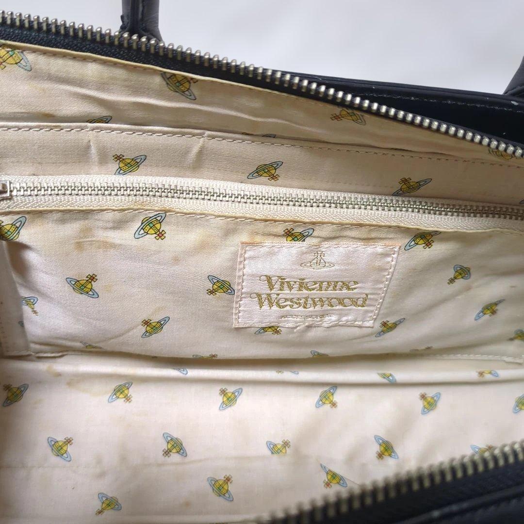 ヴィヴィアン Vivienne Westwood レザー ハンドバッグ 廃盤品