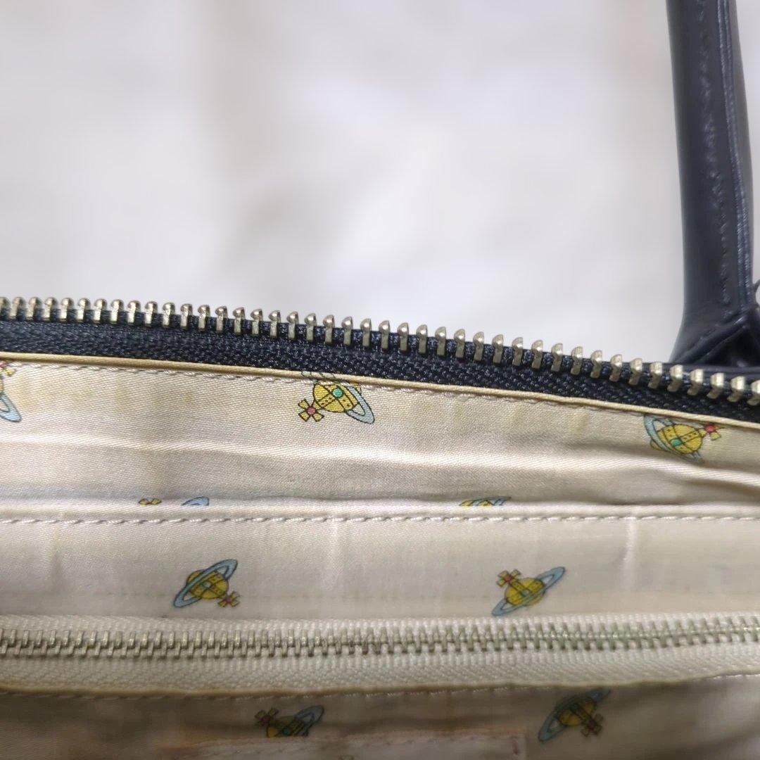 ヴィヴィアン Vivienne Westwood レザー ハンドバッグ 廃盤品