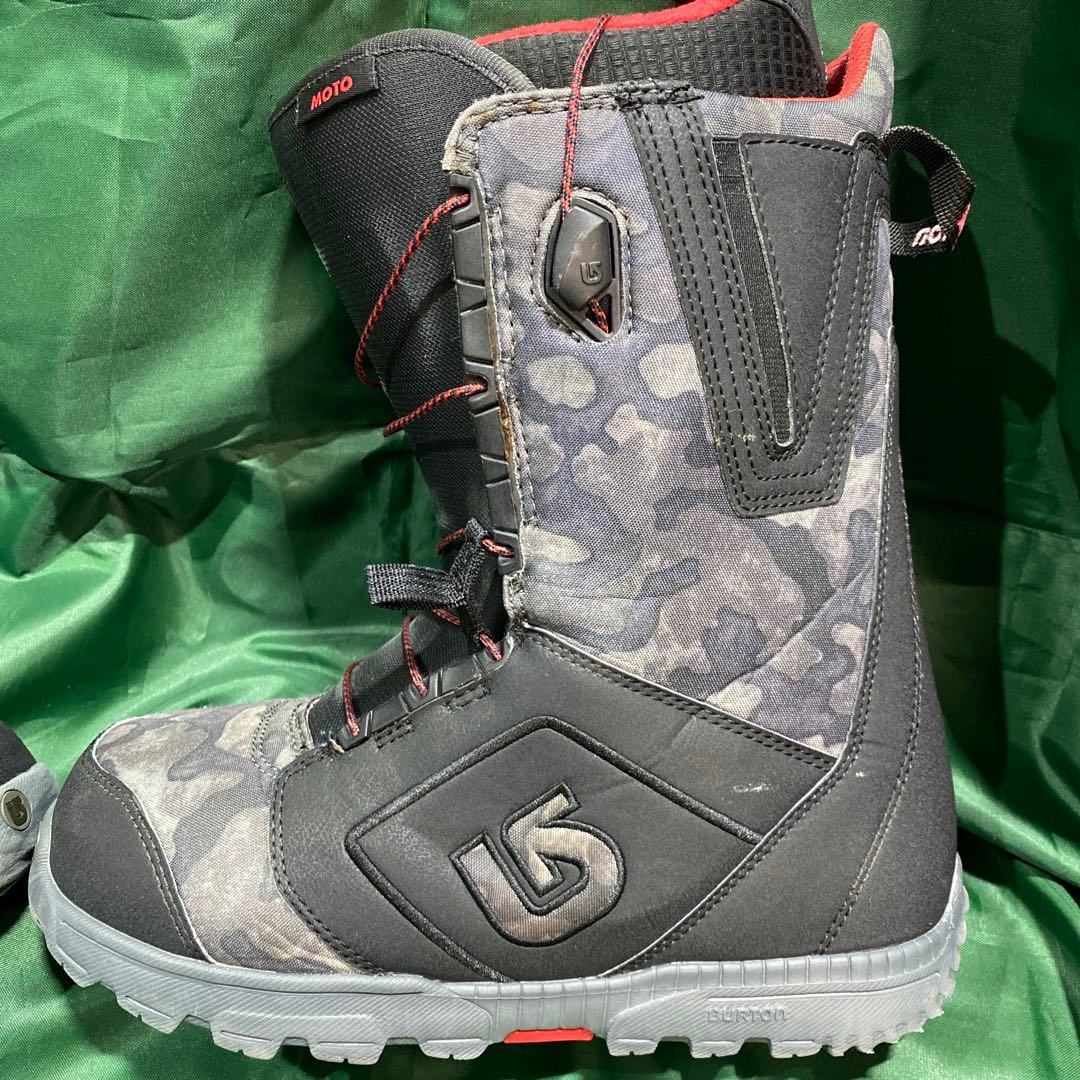 26.5cm Burton Moto スノーボードブーツ カモフラージュ