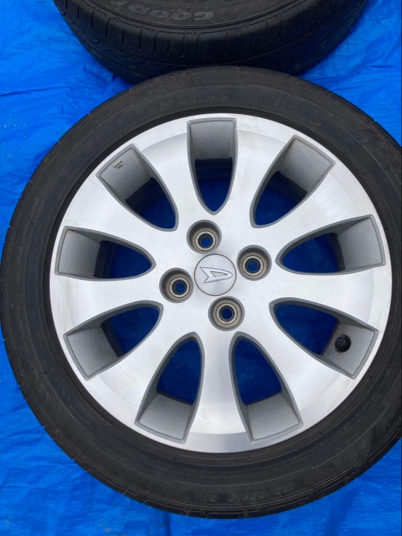 ダイハツ　クー　純正アルミホイール　15インチ