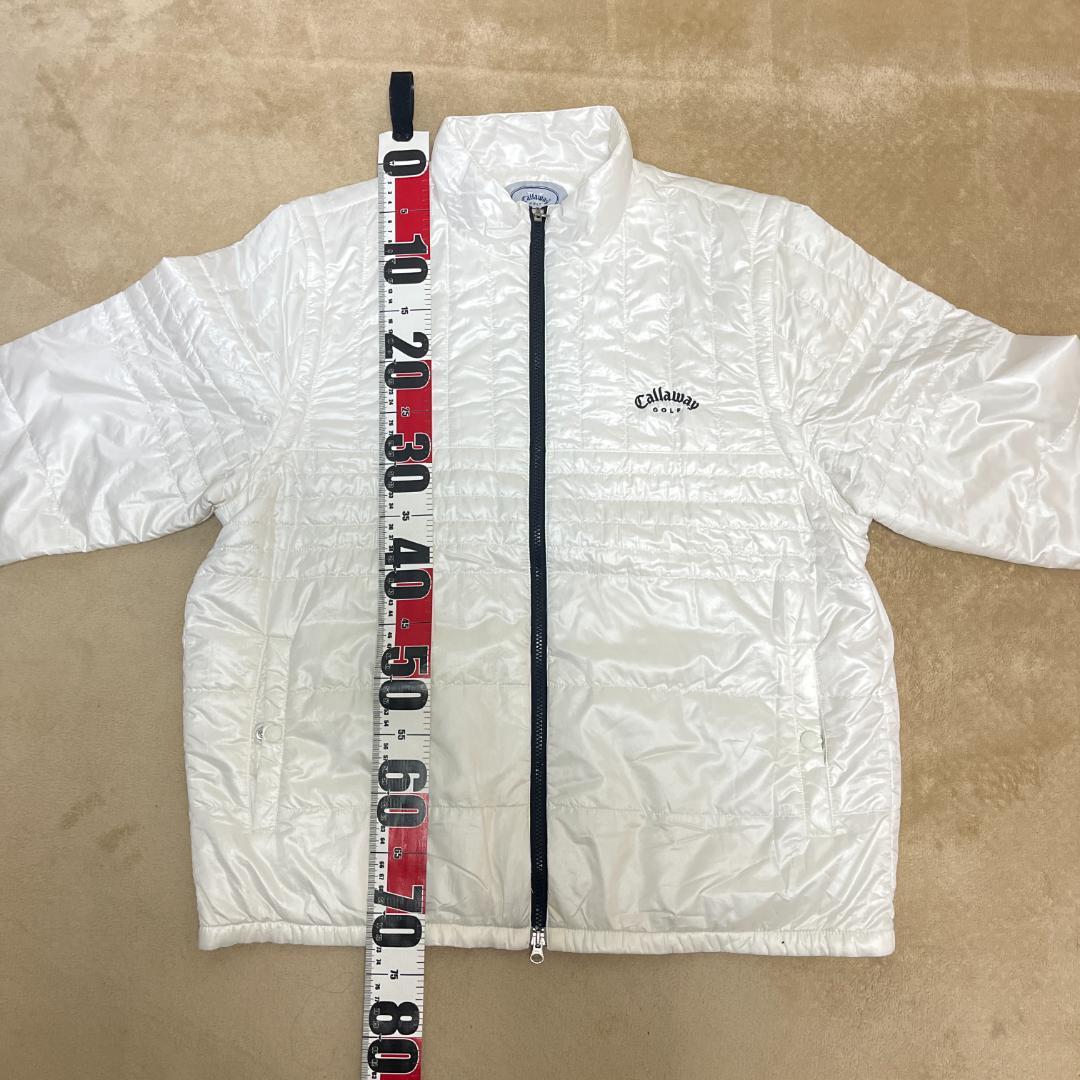 Callaway Golf キルティングジャケット 3L ホワイト　2way