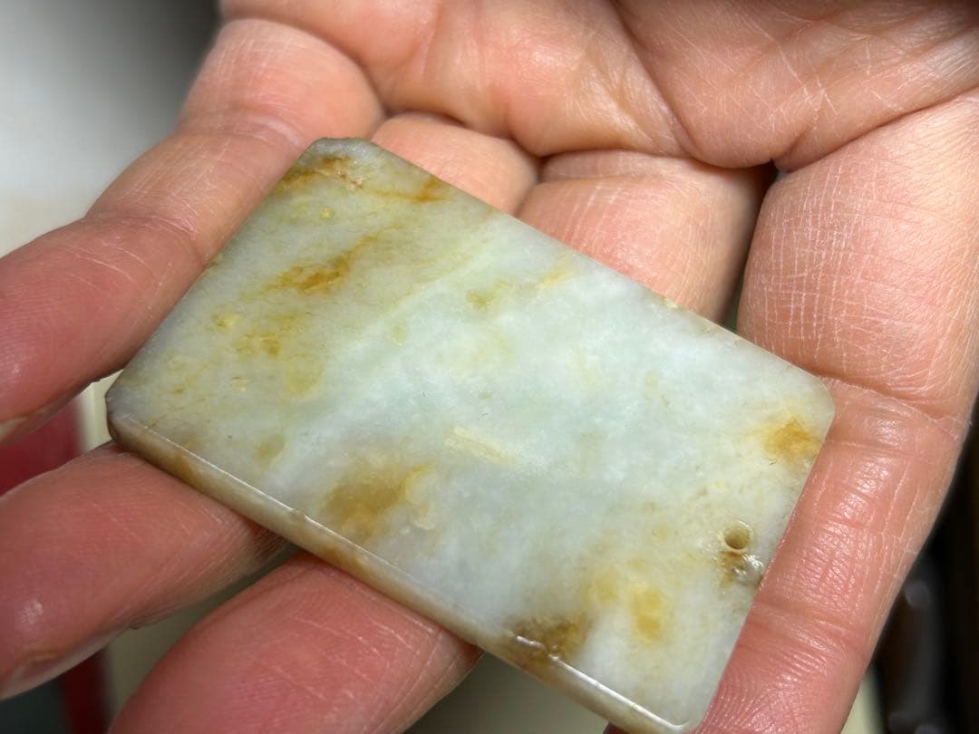 和田白玉龍牌　干支辰年