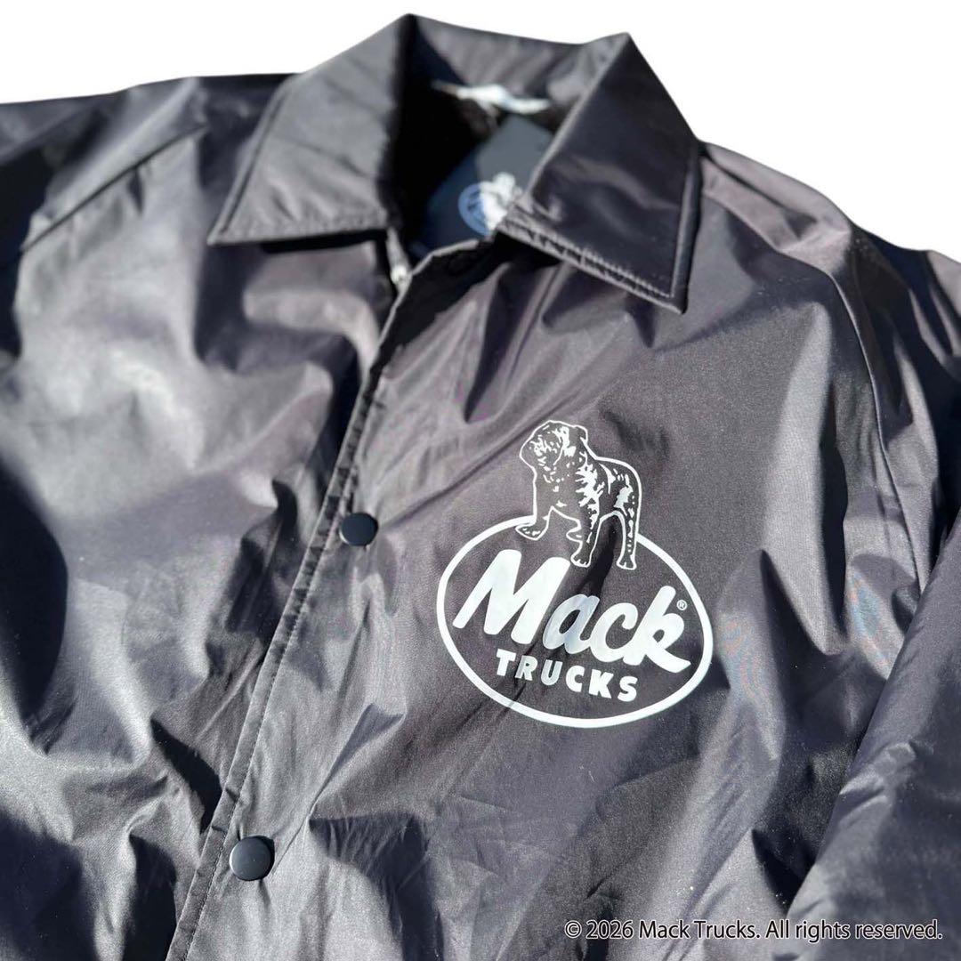 Fj Mack Trucks コラボ　ブラックコーチジャケット