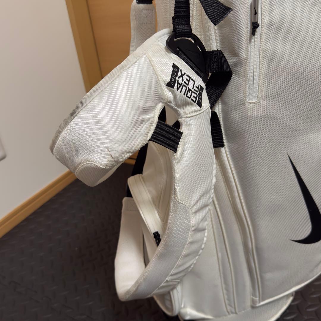 NIKE GOLF スタンド式 キャディバッグ 5分割 ホワイト 白 軽量