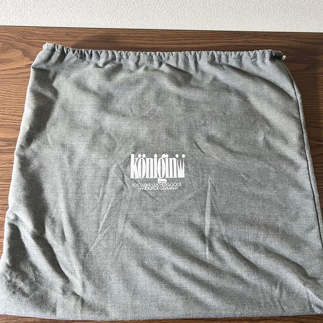 Konigin クーニギン IRV ドイツ クロコダイル ハンドバッグ ホワイト