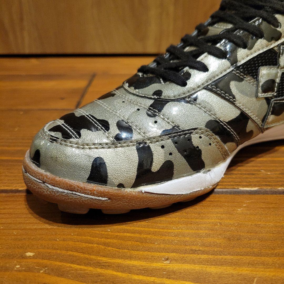 デスポルチ 10周年限定シューズ 26.5cm カモフラ 銀