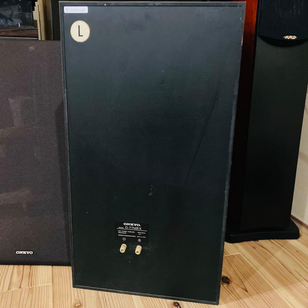 1本目　スピーカー ONKYO D-77MRX オーディオ機器 動作確認済み