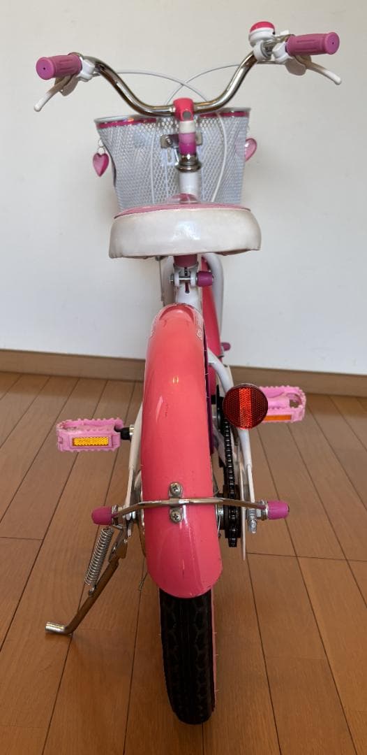 子供用自転車　Hard♡candy 16インチ　補助輪＆ヘルメット付き