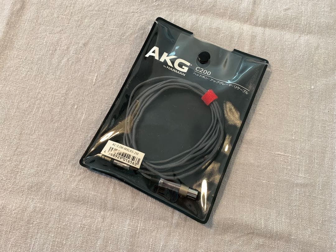 AKG C200 ヘッドホン・アップグレード・リケーブル