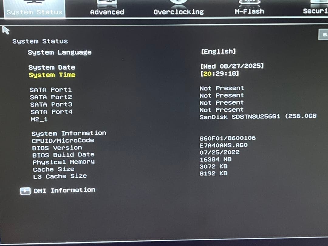 MSI B450I GAMING PLUS AC マザーボード