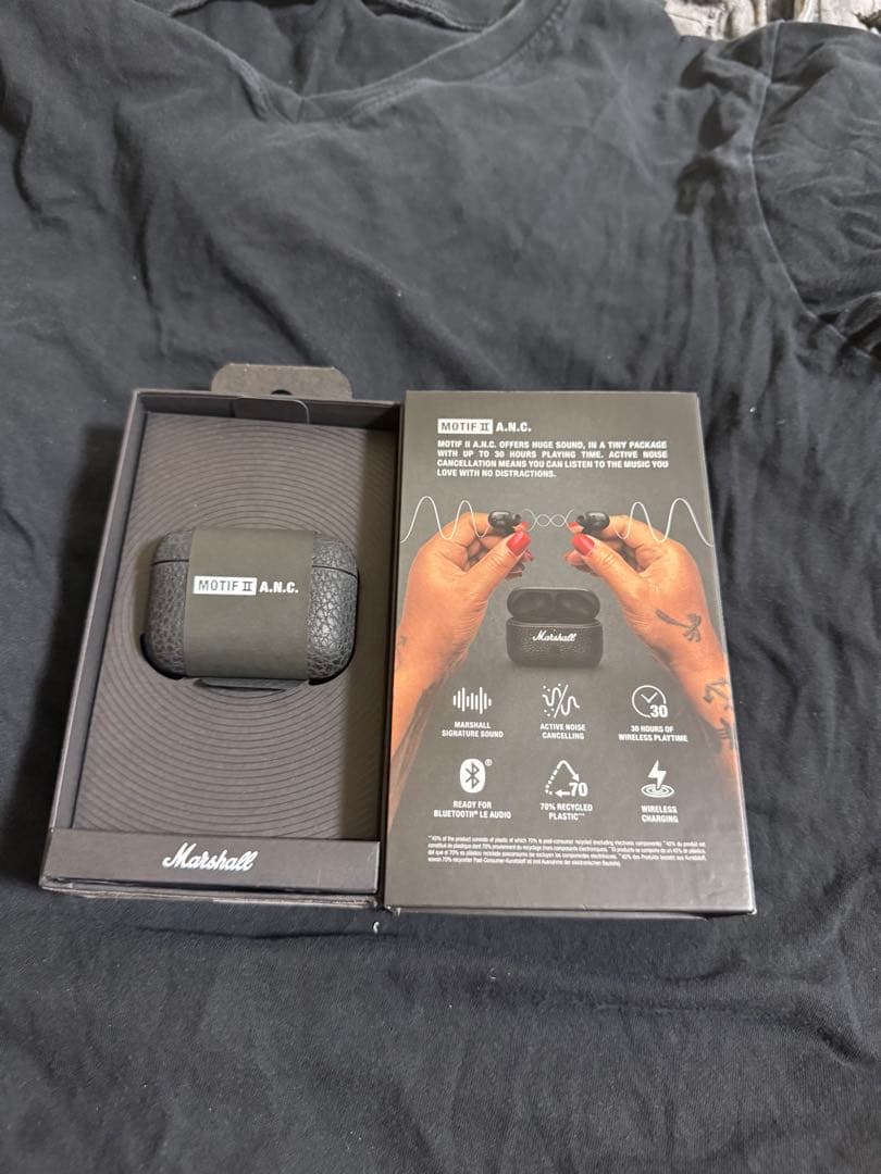 Marshall MOTIF II マーシャル ワイヤレスイヤホン TWS