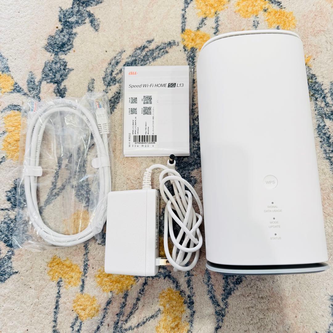 極美品 Speed Wi-Fi  5G L13