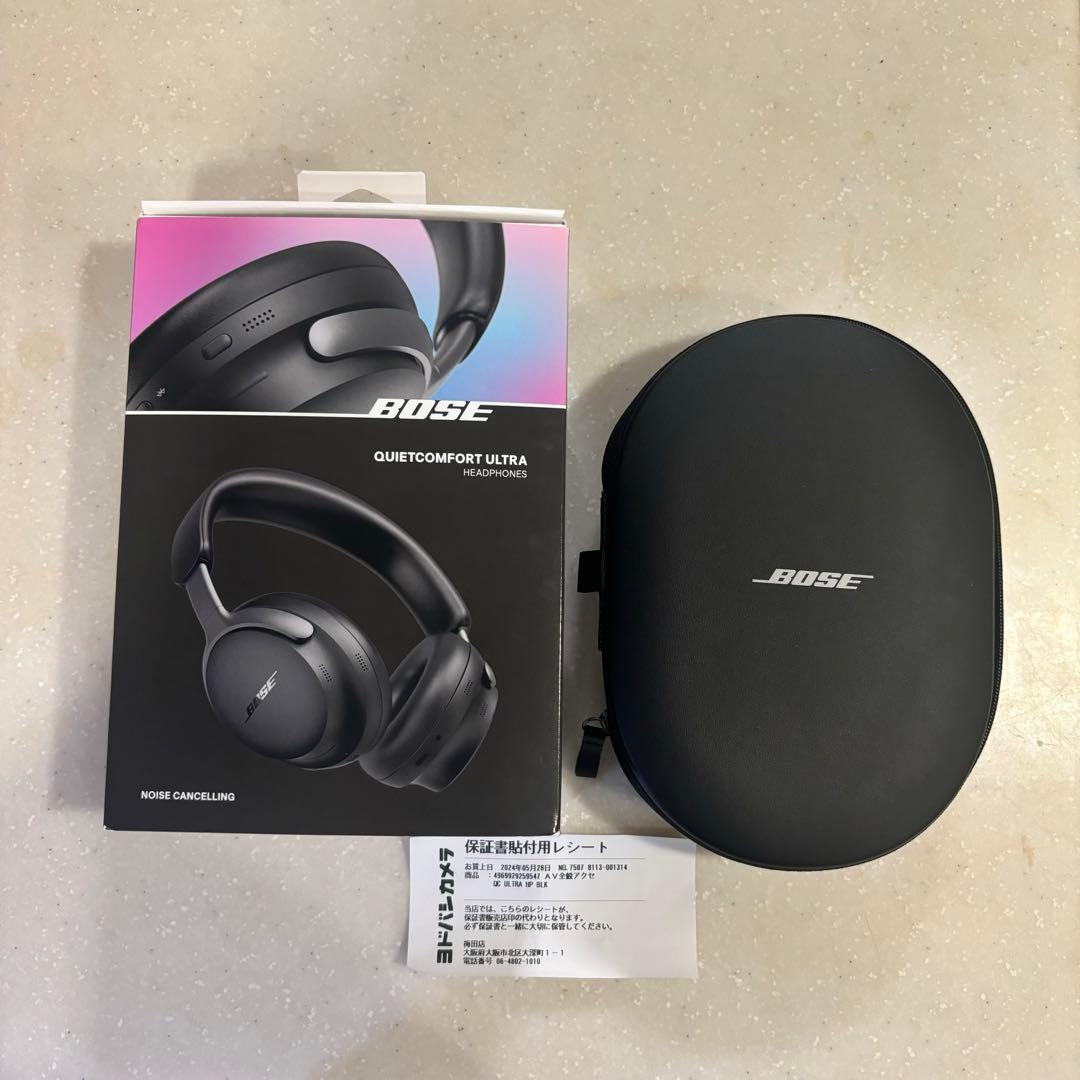 Bose QuietComfort Ultra ヘッドフォン ブラック