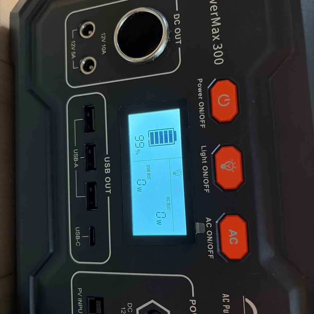 OSCAL PowerMax 300 ポータブル電源