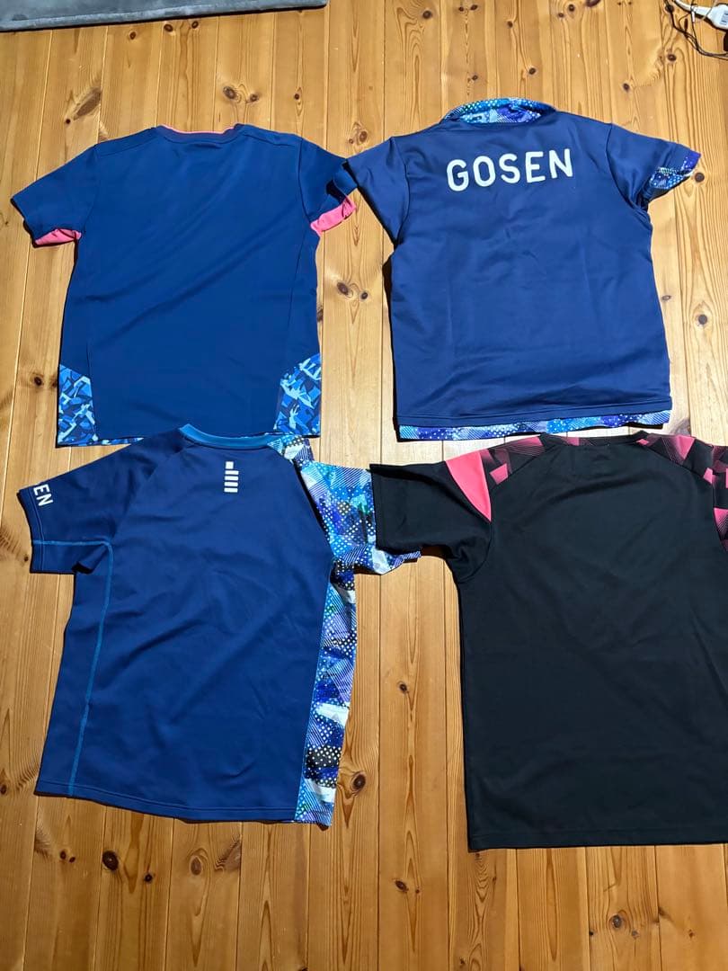 ソフトテニス引退品全34着