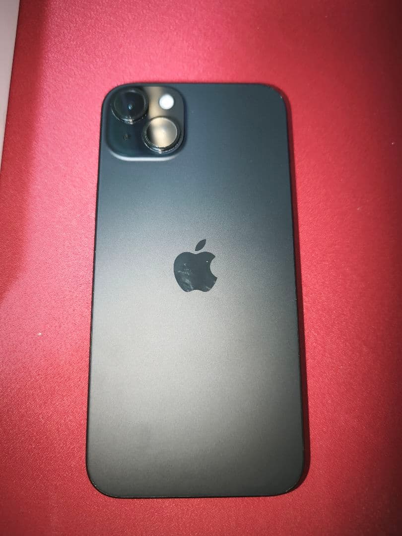 【美品】Apple iPhone 15 Plus 256GB ブラック おまけ付