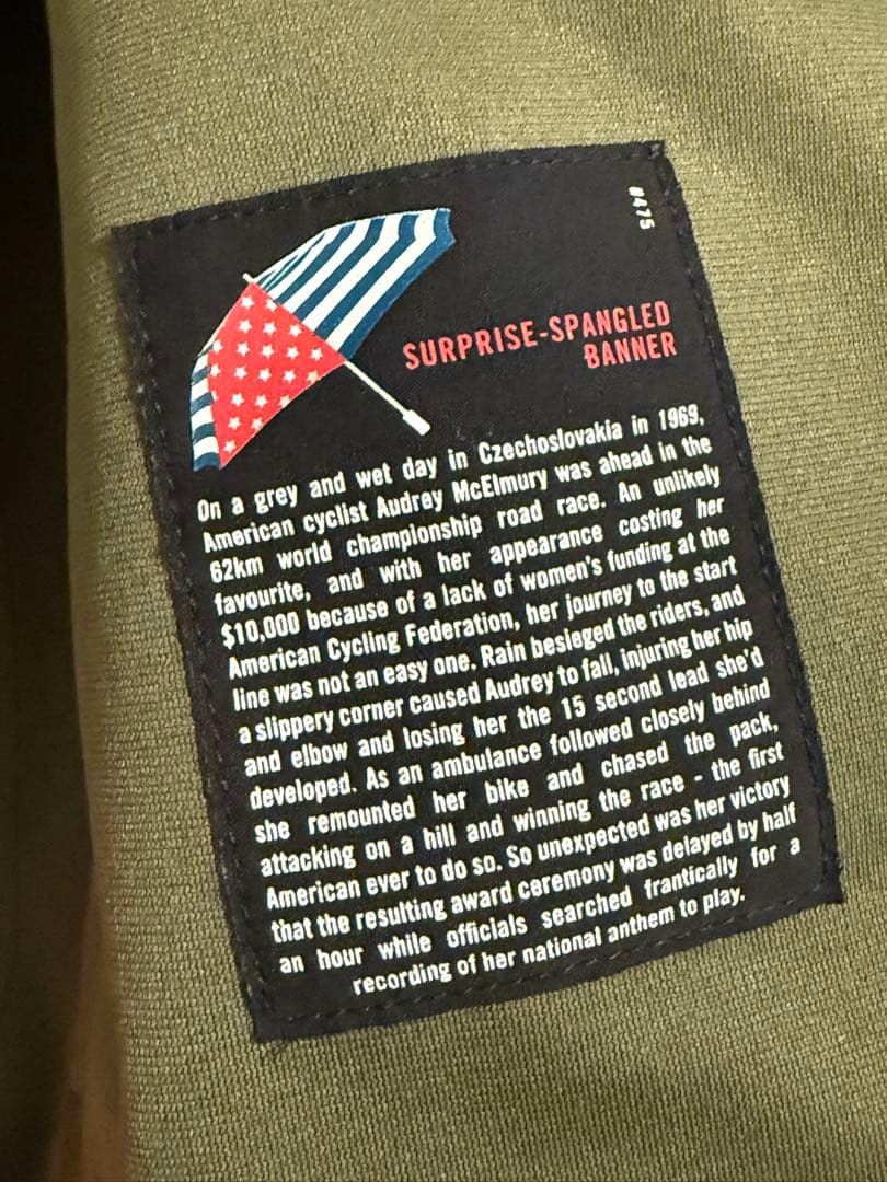 Rapha フード付き レインジャケット 2 SMALL Olive 美品