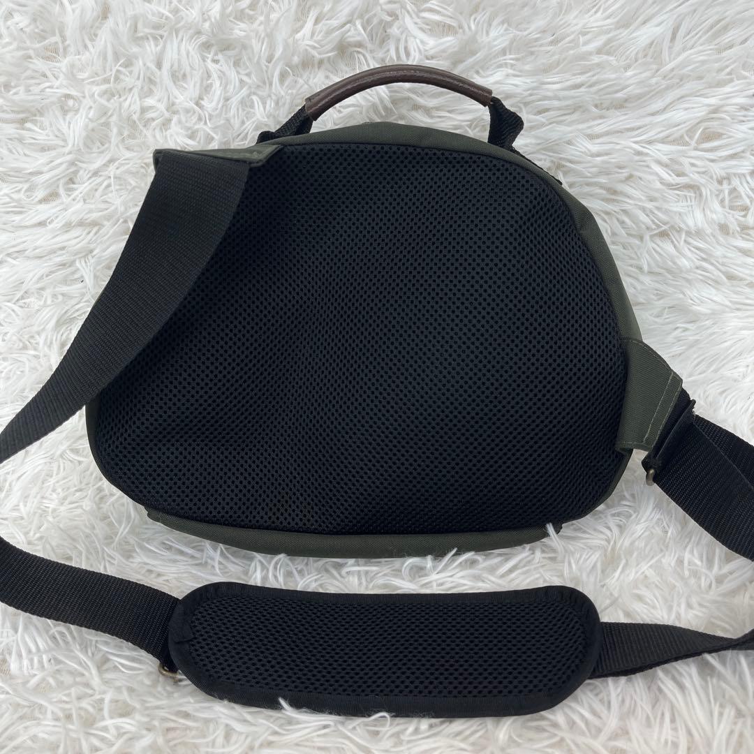 美品【AYANOKOUJI】2way がま口 ボディバッグ ワンショルダー