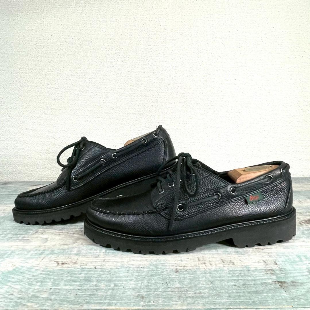 超美品 厚底 G.H.BASS バーニーズNY デッキシューズ 28cm