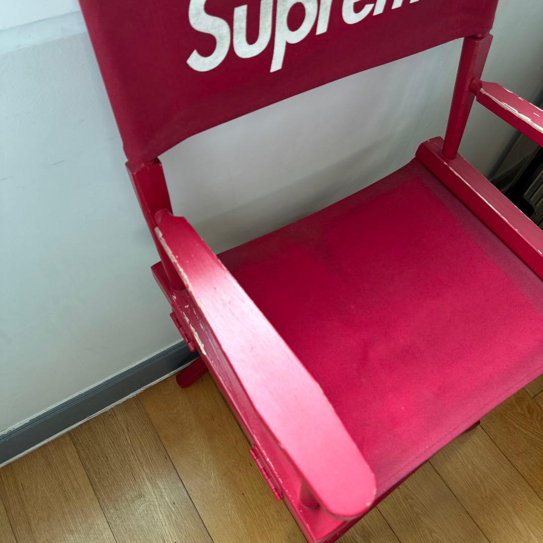 19ss シュプリーム SUPREME ディレクターズチェア ロゴ 折り畳み