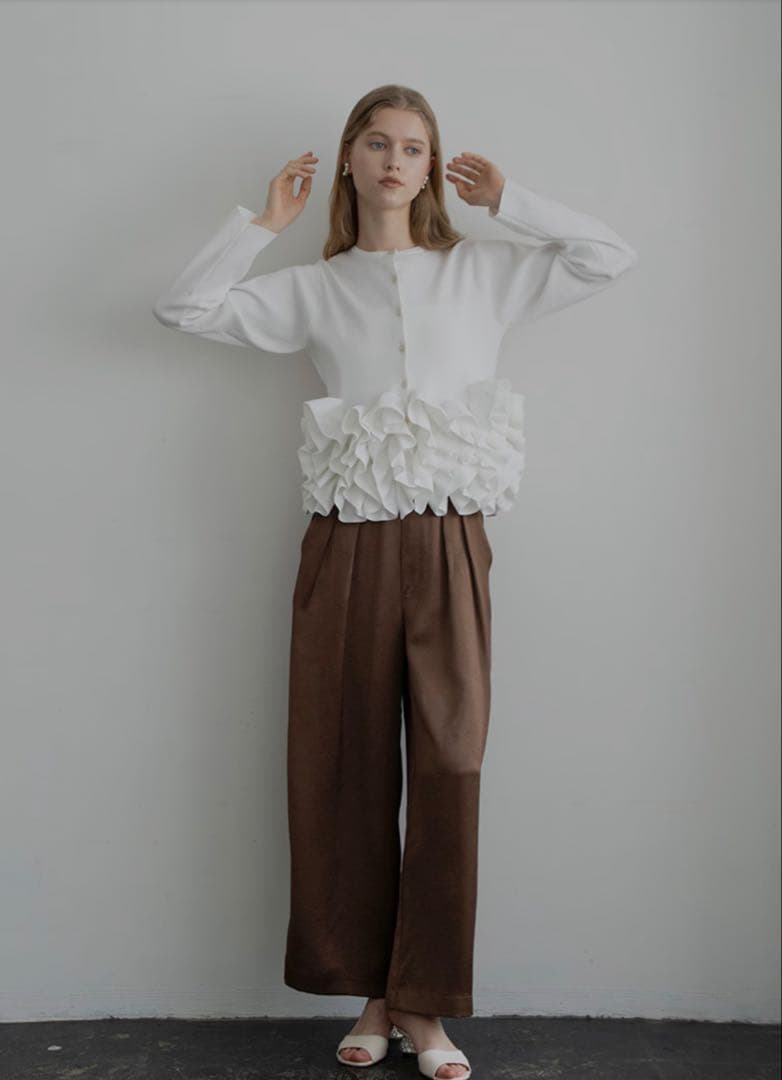 TREFLE+1 スワンカーディガン