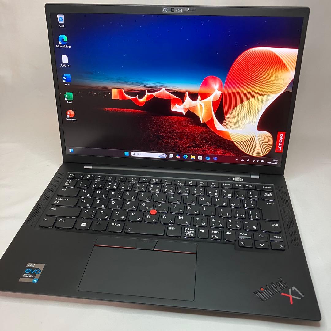 美品 X1 Carbon Gen9 11世代 i5 SSD オフィス2024