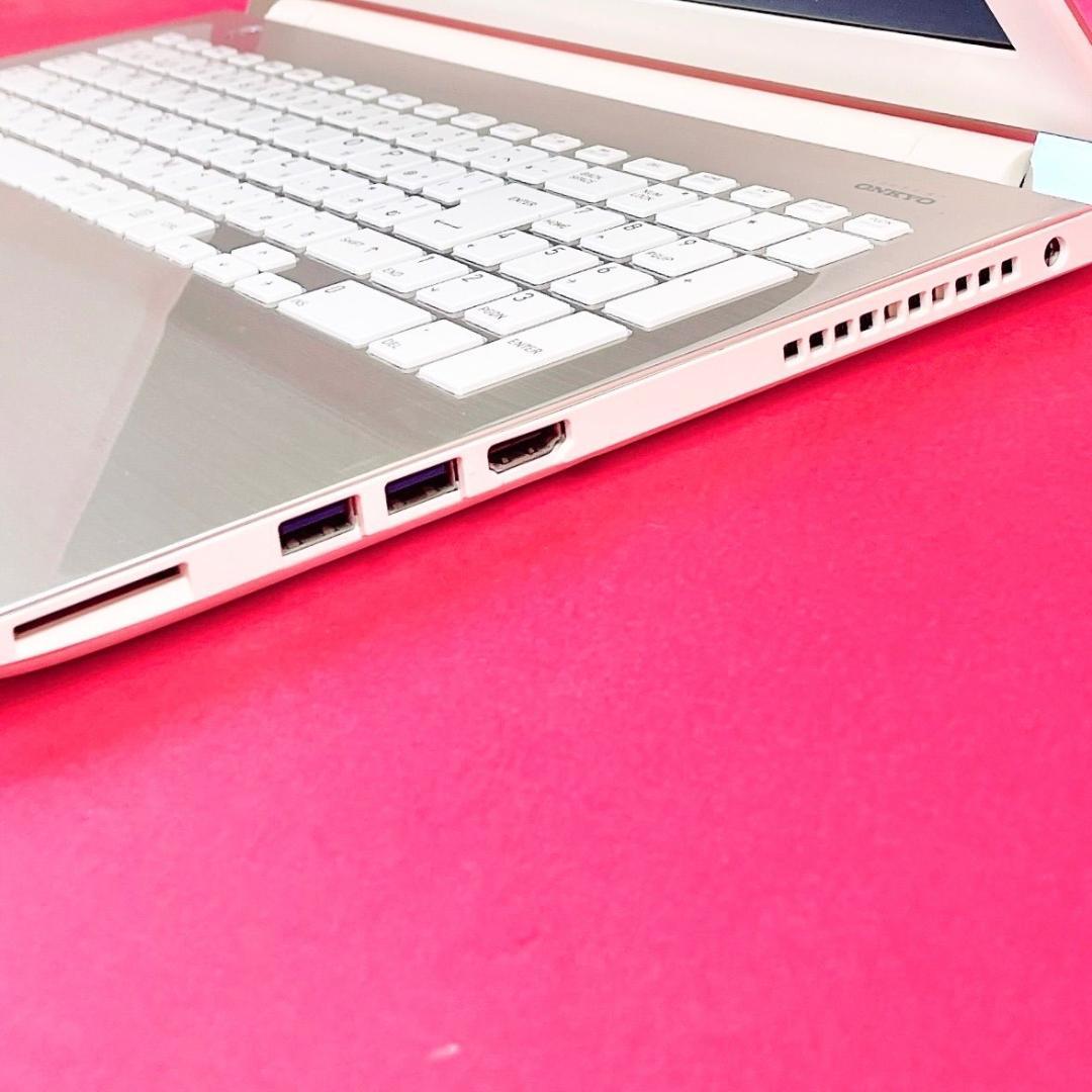 Corei7✨️ブルーレイ✨️おしゃれゴールド✨️薄型ノートパソコン！SSD512GB