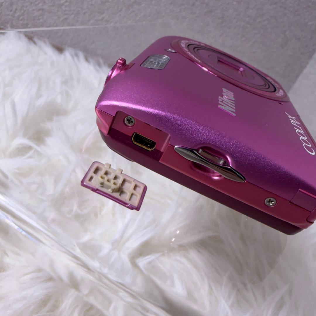 【極美品】Nikon ニコン COOLPIX S3600 ピンク 付属品多数